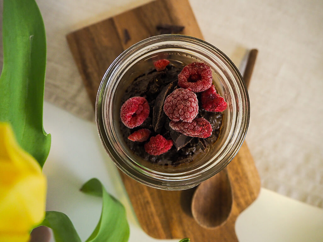 Chia Avocado Schokopudding